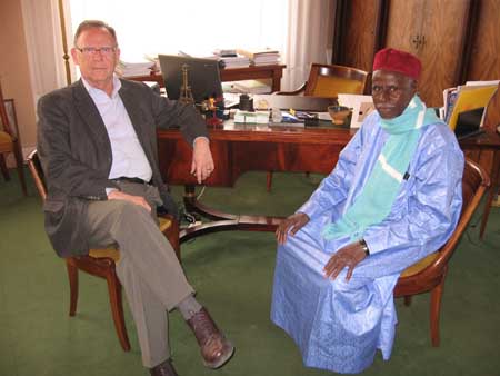 mahamadou et le maire